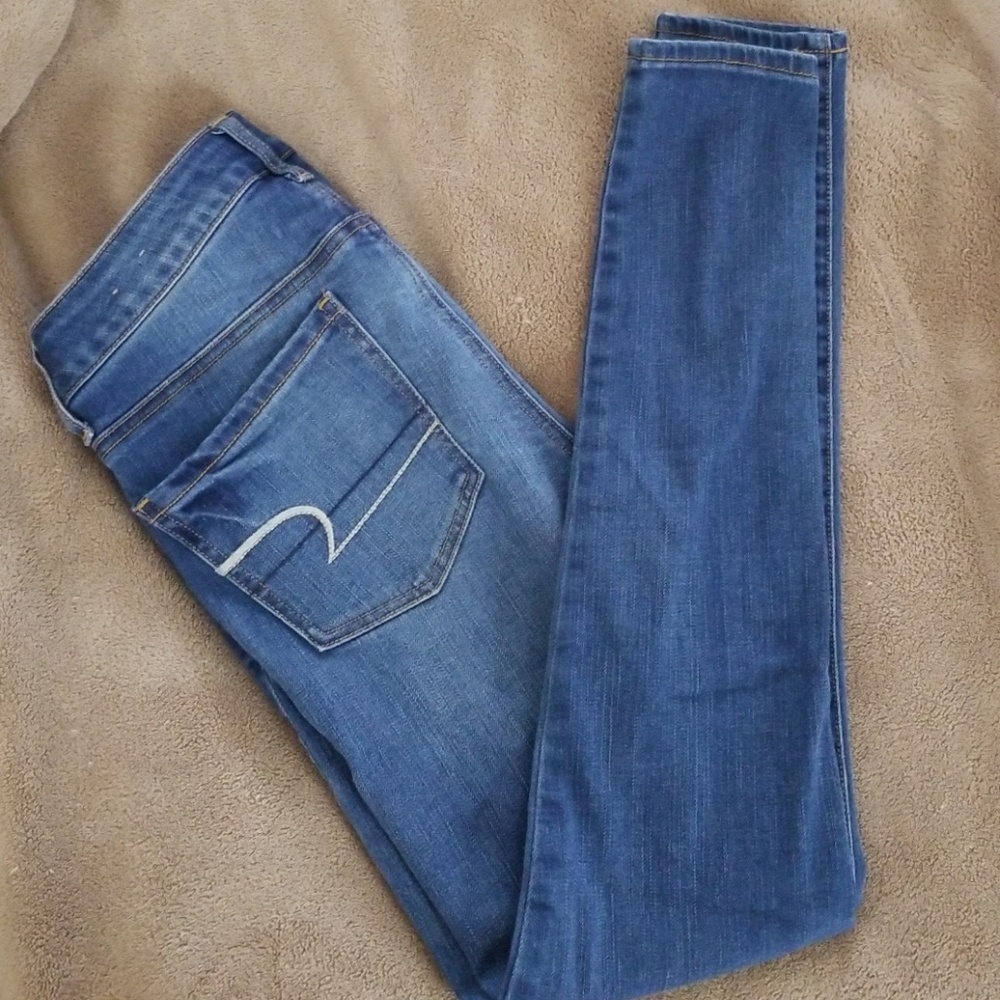 American eagle (size 4) super stretch jeggins